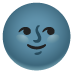 new moon face on Google