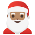 Santa Claus: medium skin tone on Google