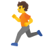 person running on Google