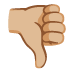 thumbs down: medium-light skin tone on Google