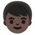 boy: dark skin tone on Google