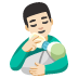 ผู้ชายให้นมลูก: โทนผิวสีขาว on Google