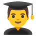 man student on Google