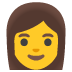 woman on Google