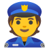 police officer on Google