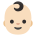baby: light skin tone on Google