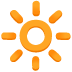 bright button on Google