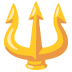 trident emblem on Google