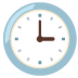 three o’clock on Google