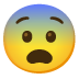 fearful face on Google