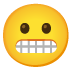 grimacing face on Google