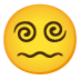 face with spiral eyes on Google