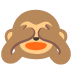 see-no-evil monkey on Google