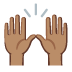ชู 2 มือ: โทนผิวสีเหลือง on Google