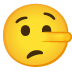 lying face on Google