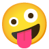 zany face on Google