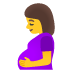 pregnant woman on Google