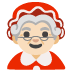 Mrs. Claus: light skin tone on Google