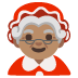 Mrs. Claus: medium skin tone on Google