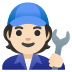 mechanic: light skin tone on Google