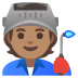 factory worker: medium skin tone on Google