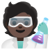 scientist: dark skin tone on Google