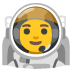 astronaut on Google