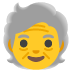 older person on Google