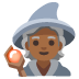 mage: medium-dark skin tone on Google