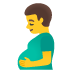 pregnant man on Google