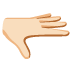 มือคว่ำฝ่ามือ: โทนผิวสีขาว on Google