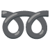 double curly loop on Google