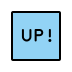 UP! button on OpenMoji