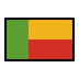 flag: Benin on OpenMoji