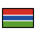 flag: Gambia on OpenMoji