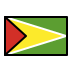 flag: Guyana on OpenMoji