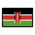 flag: Kenya on OpenMoji