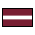 flag: Latvia on OpenMoji
