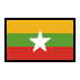 flag: Myanmar (Burma) on OpenMoji