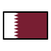 flag: Qatar on OpenMoji
