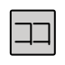 Japanese “here” button on OpenMoji