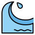 water wave on OpenMoji