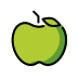 green apple on OpenMoji