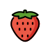 strawberry on OpenMoji