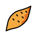 roasted sweet potato on OpenMoji