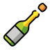 bottle with popping cork on OpenMoji