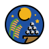 moon viewing ceremony on OpenMoji