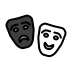 performing arts on OpenMoji