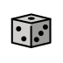 game die on OpenMoji