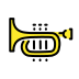 trumpet on OpenMoji